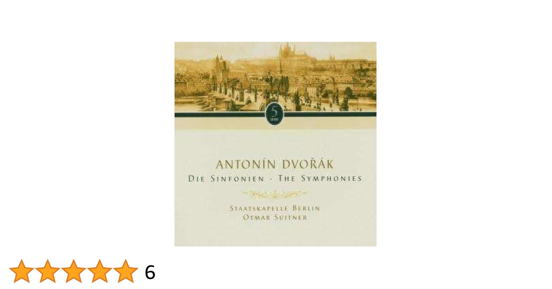 その他 DVORAK:DIE SINFONIEN 5-CD/SUITNEROTMAR その他 DVORAK:DIE SINFONIEN 5-CD/SUITNEROTMAR Antonin Dvorak