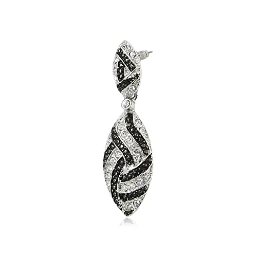 Rhodium Plated Dawn & Dusk Earrings for Women