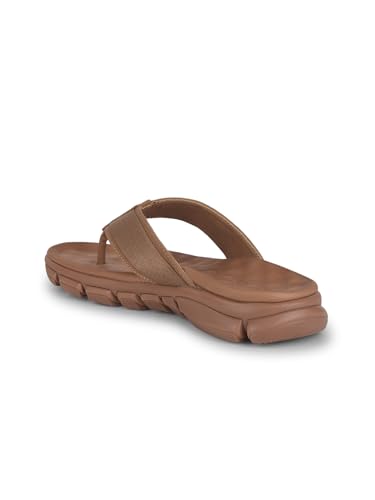 Image of Bata Comfit Men Thong Flip Flop - TAN 6 (UK) (8713356)