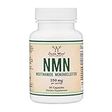 NMN Stabilized Form, 250mg Per Serving (Nicotinamide Mononucleotide), Third Party Tested, to Boost NAD+ Levels Like Riboside for Anti Aging by Double Wood Supplements (125mg Per Cap, 60 Capsules)