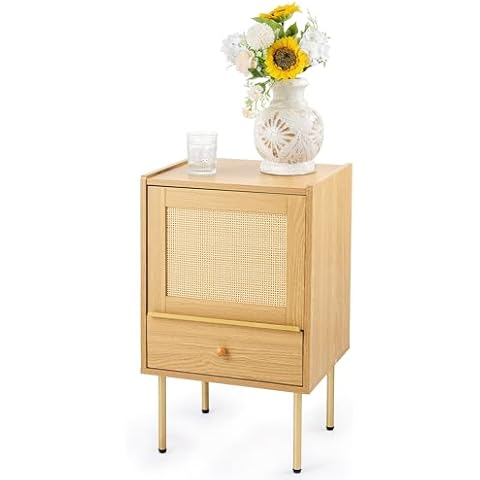 VONLUCE Rattan Nightstand Cover