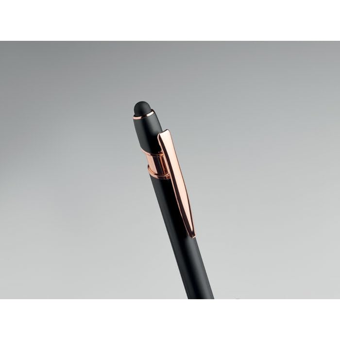 Schmalz® 50 penne a sfera in alluminio con incisione Eddy – personalizzate con ampia scelta di colori – Penna a sfera come regali personalizzati con testo e logo desiderato (50