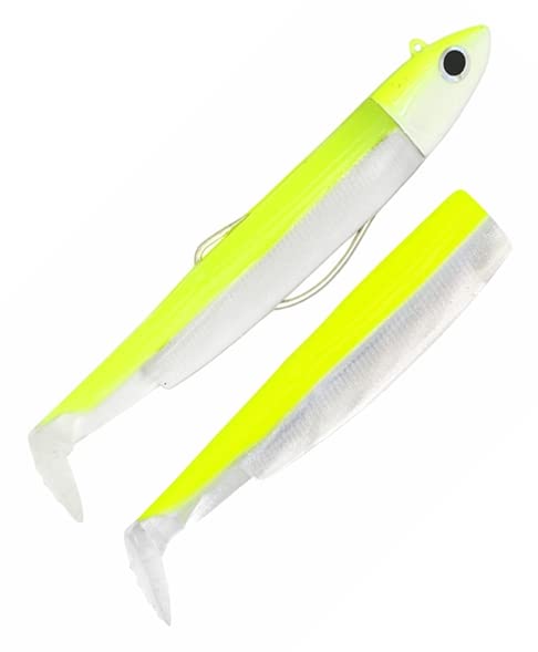 Fiiish Combo Off Shore Black Minnow No.2-9cm - 10g - Jaune Fluo UV - BM3042