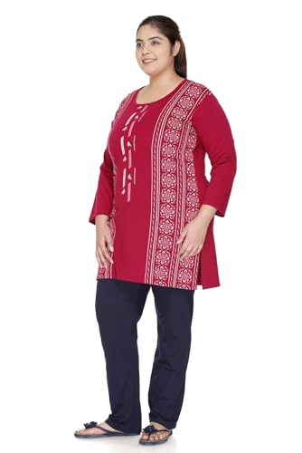 Image of RYSH Women's Plus Size Printed Long Top