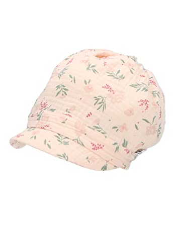 Sterntaler Ballonmütze Fleuro Sombrero para el Sol, Rosa, 47 para Niñas