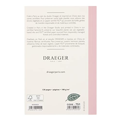 Draeger Paris A6 Dotted Notebook - Ivory, gold - Image 3