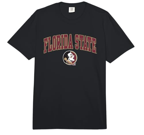 Florida State Seminoles Arched Over Officially Licensed Comfort Colors Adult Heavyweight T-Shirt