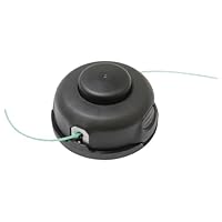 Makita 198971-4 2-Fadenkopf Tap&Go M8 x 1,25, Rechtsgewinde, mit 2,0 mm Mähfaden, 3 Meter lang, Tippautomatik, passend für Akku-Rasentrimmer DUR189