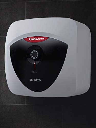 Image of Racold Andris Lux 25 Liter 2KW Storage Water Heater (White & Black)