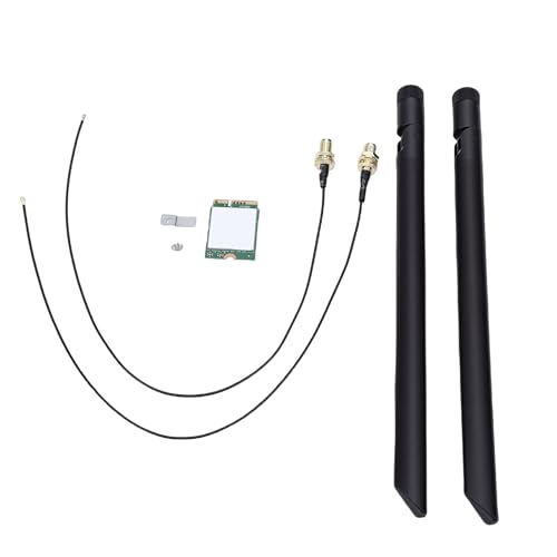 Tarjeta inalámbrica WiFi 6  AX1675i compatible con 10 y 11, soporte para bandas triple 2.4GHz, 5GHz y 6GHz, velocidad hasta 5400Mbps, interfaz CNVio2 M.2 miniatura 3