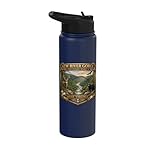 New River Gorge National Park West Virginia Souvenirs Stainless Steel Insulated Water Bottle