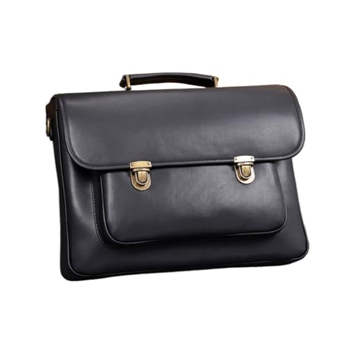 Mens Handbags Briefcases Messenger Shoulder Bags Laptop Bags Genuine Leather Luggage Carrying Cases