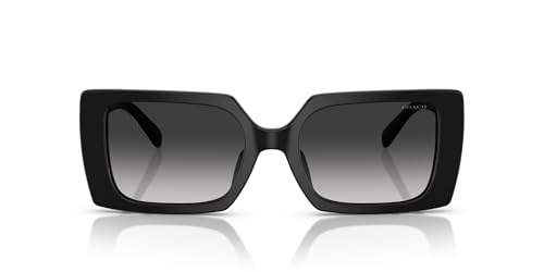 COACH Women's Hc8409u Rivet Universal Fit Square Sunglasses