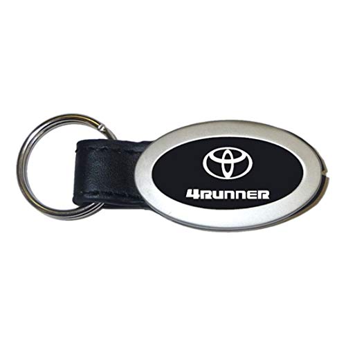 Au-Tomotive Gold, INC. Compatible With Toyota 4Runner Oval Style Metal Key Chain Key Fob