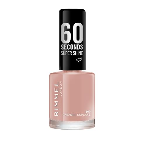 Rimmel London uñas maquillaje de 60 segundos de Super Nail Shine polaco no. 500 Magdalena del caramelo 8 ml