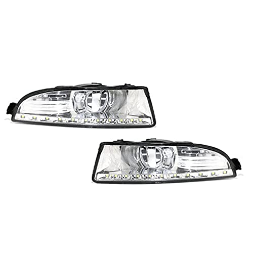 Feux diurnes LED pour Skoda Superb 2010-2013 avec clignotant étanche 12V
