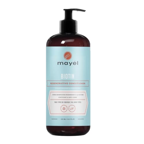 Après-shampooing à la biotine Mayel : réparez les cheveux secs et cassants