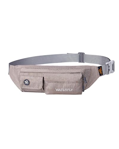 WATERFLY Water-Resistant Belt Bag – 4 Pocket Fanny Pack