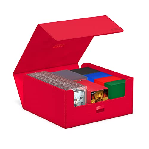 Image of Ultimate Guard Treasurehive 90+ Red