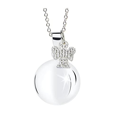 MAMIJUX Call Angels Pendant with Chain Cover