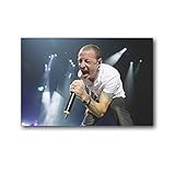 Chester Bennington 3 Picture Print Wall Art Poster Painting Canvas Posters Artworks Gift Idea Room...