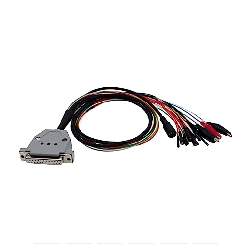OVNSHVN 3 LED-LEUCHTEN mit Schalter-Boot-Bank-Kabel DB25 für SM2 PRO+ J2534 VCI Lese-/Schreib-ECU Batt VCC Kline CAN-L