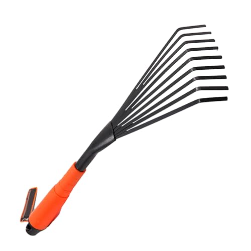 Râteaux à main pour ramasser les feuilles, râteau à main de jardin, petits râteaux avec manche ergonomique - Griffes de râteau à feuilles à main, rasoirs à feuilles, râteau à arbustes de quartier