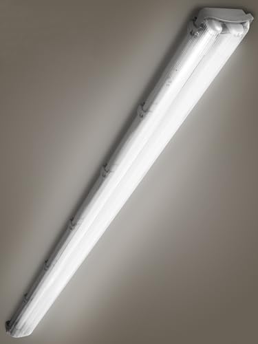 Alta luminosità e senza sfarfallio: la luce da bar fornisce una luminosità di 100 LM/W con luce bianca diurna da 6000 K, il design con angolo del fascio di 180° migliora notevolmente l'efficienza luminosa. La luce fluorescente è realizzata con perline SMD 2835 di alta qualità, nessun abbagliamento, nessuno sfarfallio, aiuta a proteggere gli occhi.