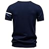 Men T Shirts Men's O-Neck T-Shirt Cotton Soft Comfortable Casual Lightweight Solid Top for Daily Wear(White,XXL) #3