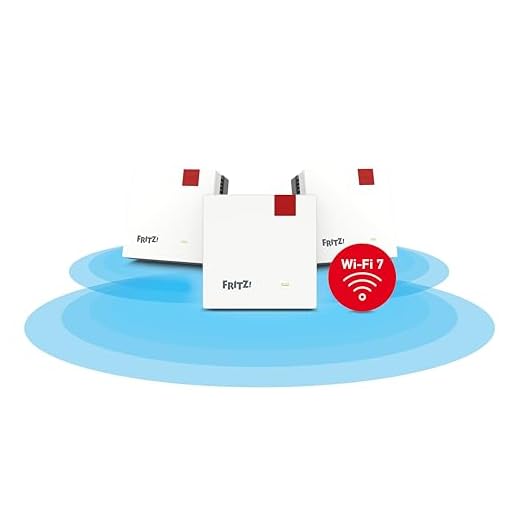 FRITZ!Mesh Set 1700 3er-Set | schnelles Wi-Fi 7 bis zu 3.600 MBit/s | WLAN-Abdeckung für 5-7 Räume | ideal für Internetrouter oder Glasfasermodem (ONT) | einfache Einrichtung | Made in Europe