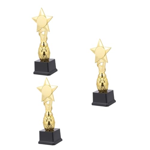 Sosoport 3 Peças De Prêmios Para Estrelas Douradas Sacos De Presente De Prêmio Troféu Copo Troféu De