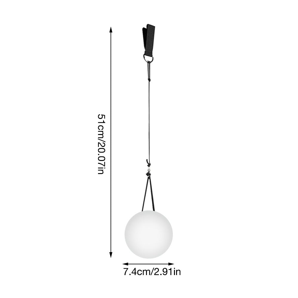 4PCS LED Poi Balls, balles lumineuses arc-en-ciel pour jonglage, danse et spectacles lumineux, adaptées aux enfants et adultes. - Jeux - Jouets