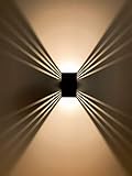 Innovative und individuelle LED-Außenwandlampe in schickem und hochwertigem Design (deutsches Patent)
