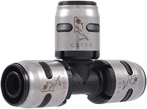 SharkBite EvoPEX Push to Connect 3/4 in. Dia. x 3/4 in. Dia. x 3/4 in. Dia. Push To Push To Push Tee