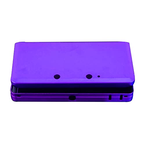 OSTENT Anti-shock Hard Aluminum Metal Box Cover Case Shell Compatible for Nintendo 3DS Console Color Purple