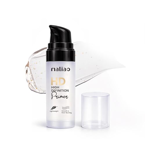 Image of Maliao HD High Definition Primer | Pore-Minimizing & Mattifying Formula | Long-Lasting Makeup Base | Smooths & Preps Skin |15ml