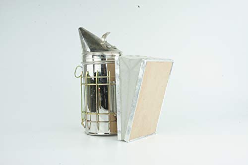 APIFORMES Ami Smoker S - klein mit Wildleder Blasebalg | Rauchbläser | Imkerei | Imkerschutz | Rauchdose | Imkereibedarf – Bild 7