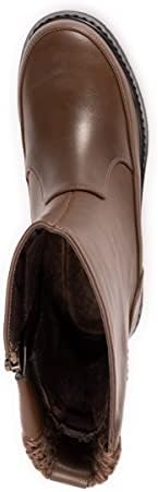 MUK LUKS Women's Slope Aspen Boots, Dark Brown, 10 | Image 4