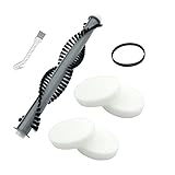 CauYien Sv1106 Vacuum Replacement Parts Compatible with Shark Navigator SV1106 SV1107 SV1100 SV1106N SV1110 Vacuum Cleaner Accessories Rolling Brush Foam Filter Belt(Compare to Part # XF1100T)