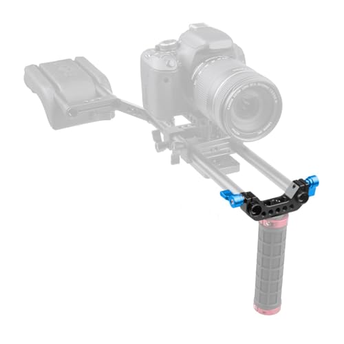 Image of Multifunctional 15mm Double Hole Rails Clamp Connector Adapter for Photography Camera Accessories Aluminum Alloy Design Double Hole Pipe Clamp for Video Equipment
