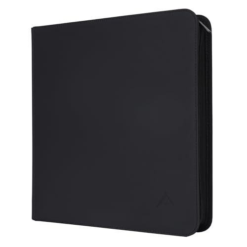 Alteagle 12 Pocket Card Binder, Fits 1008 Trading Cards Side Loading Ringless Card Album for TCG and Sports Cards