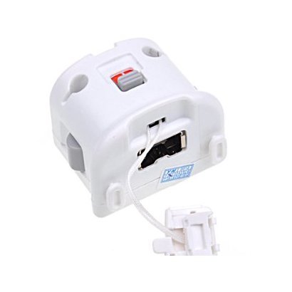 Bestseller2888 Motion Plus Tracking / Motion Extender Sensor for Wii Remote WHITE