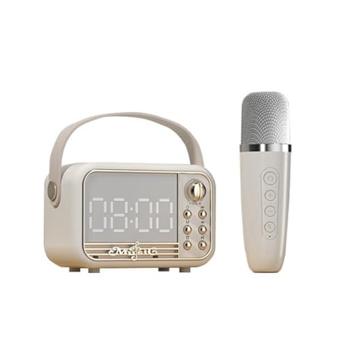 Enceinte Bluetooth avec réveil et microphone résolvant le manque de ports