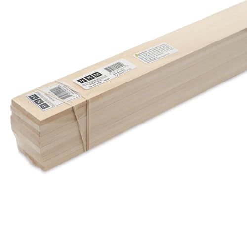 Bud Nosen Basswood Sheets - 1/4' x 2' x 24', 10 Sheets