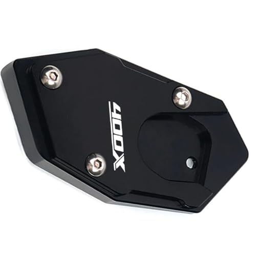 Plaque élargisseur béquille Honda CB400X : stationnez votre moto partout en voyage