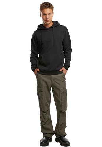 Brandit Heavy Hoody Tom Uomo Felpa Con Cappuccio Nero 3XL 60% Cotone, 40% Poliestere Regular - 4