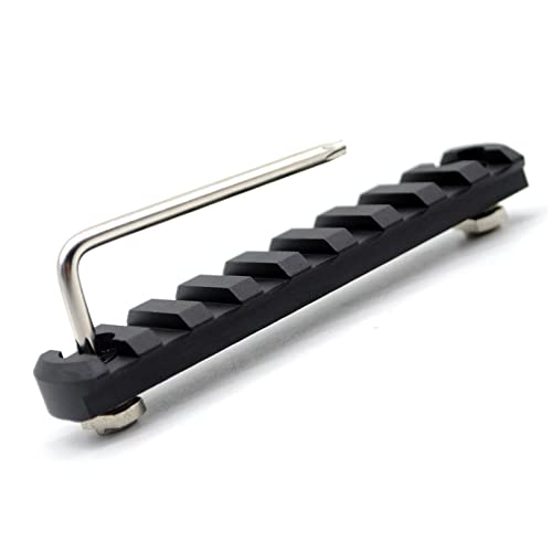 Smith's KIT 9 Slot Rail for M-Rail System Chamfer Edges & Bevelved Ends AluminumT6