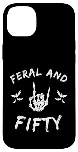 Feral And Fifty Rock �n���h�R�E���� 50�� �a���� ���j�� �X�}�z�P�[�X iPhone 14 Plus �p