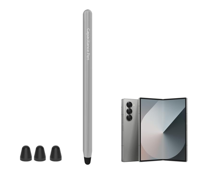thexxa Galaxy Z Fold 5 Stylus Pen (Aggravation) for Samsung Galaxy Z Fold 5/4/3 Edition S Pen Replacement (Gray)