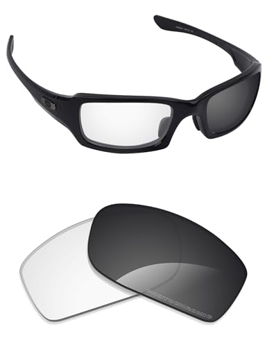 Lentilles Oakley Fives Squared Alphax rechange gris photochromique